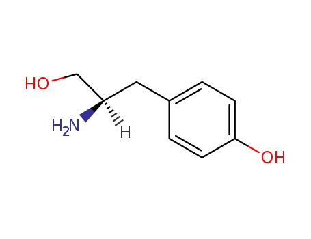 Molecular Structure of 58889-64-8 (D-TYROSINOL)
