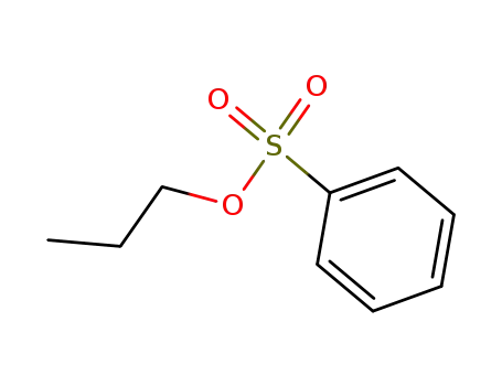 Molecular Structure of 80-42-2 (propyl benzenesulphonate)
