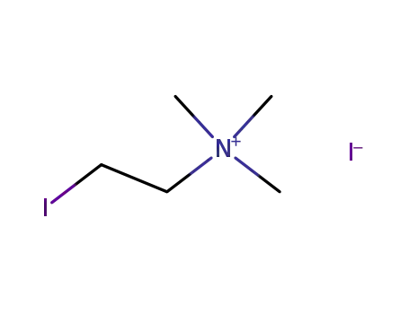 Molecular Structure of 5110-69-0 ((2-iodoethyl)trimethylammonium iodide)