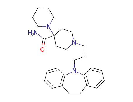 Molecular Structure of 5942-95-0 (carpipramine)