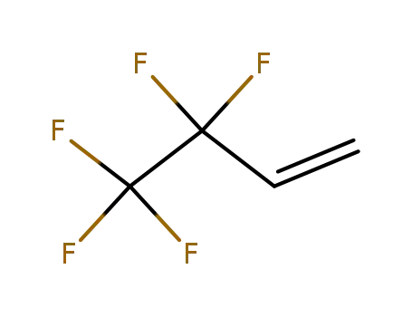 Molecular Structure of 374-27-6 (3,3,4,4,4-PENTAFLUOROBUTENE-1)