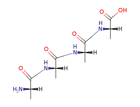 Molecular Structure of 926-78-3 (H-D-ALA-D-ALA-D-ALA-D-ALA-OH)