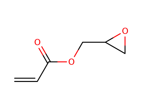 Molecular Structure of 106-90-1 (GLYCIDYL ACRYLATE)