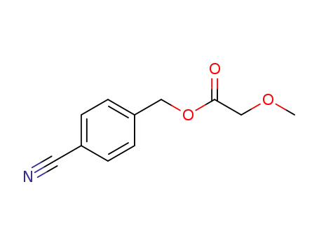 Molecular Structure of 507250-20-6 (4-cyanobenzyl 2-methoxyacetate)