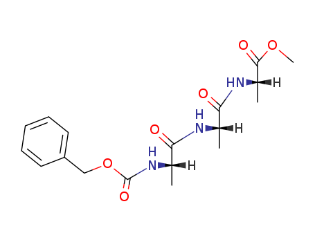 L-Alanine, N-[N-[N-[(phenylmethoxy)carbonyl]-L-alanyl]-L-alanyl]-, methyl ester