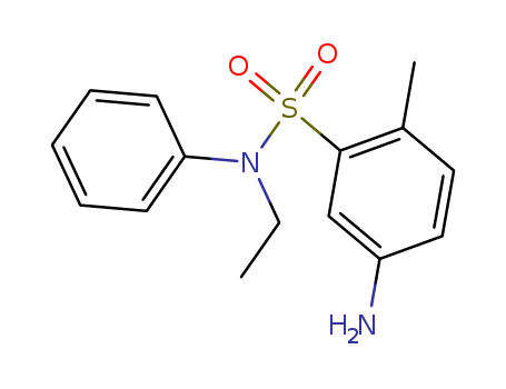 5-Amino-N-ethyl-2-methyl-N-phenylbenzenesulphonamide