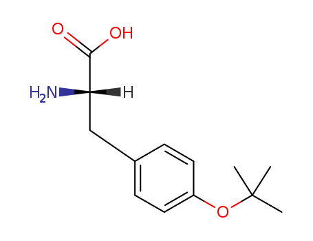 18822-59-8,O-tert-Butyl-L-tyrosine,Alanine,3-(p-tert-butoxyphenyl)-, L- (8CI);O-tert-Butyltyrosine;Tyrosine tert-butyl ether;H-Tyr(tBu)-OH;