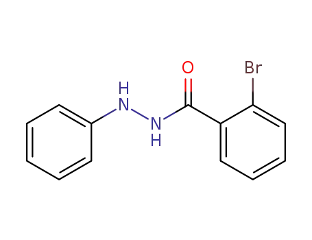 Molecular Structure of 50625-52-0 (Benzoic acid, 2-bromo-, 2-phenylhydrazide)