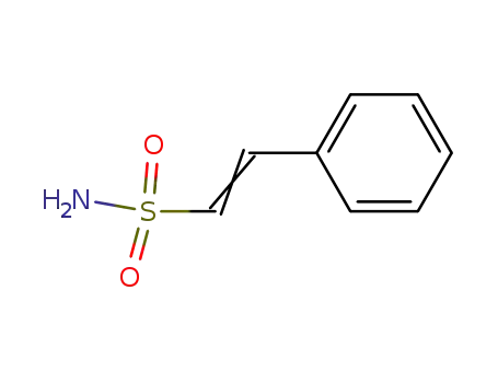 Molecular Structure of 4363-41-1 ((E)-2-PHENYLETHYLENESULFONAMIDE)