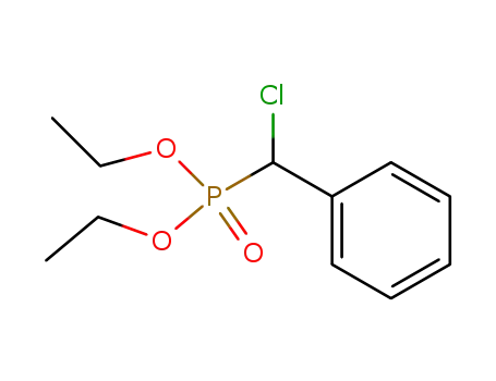 Molecular Structure of 53378-80-6 (Phosphonic acid, (chlorophenylmethyl)-, diethyl ester)