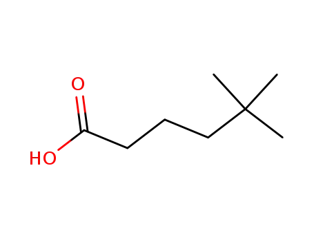 Molecular Structure of 24499-80-7 (5,5-Dimethylhexanoic acid)