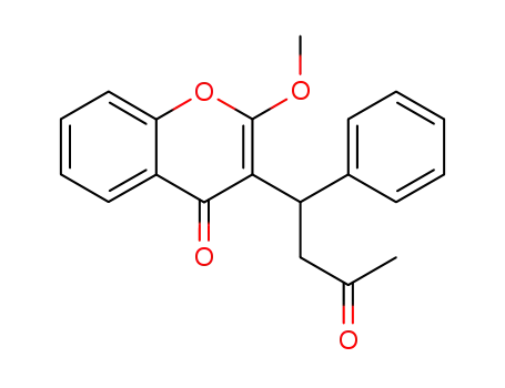 Molecular Structure of 102077-97-4 (2-methoxywarfarin)