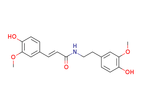 3-(4-HYDROXY-3-METHOXYPHENYL)-N-(2-(4-HYDROXY-3-METHOXYPHENYL)ETHYL)-2-PROPENAMIDE