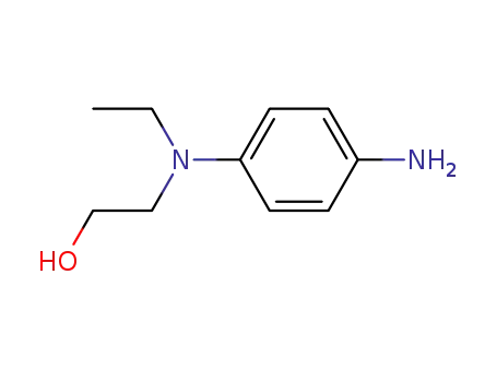 Molecular Structure of 92-65-9 (2-(4-amino-N-ethylanilino)ethanol)
