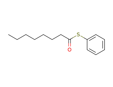 Molecular Structure of 65842-42-4 (Octanethioic acid, S-phenyl ester)
