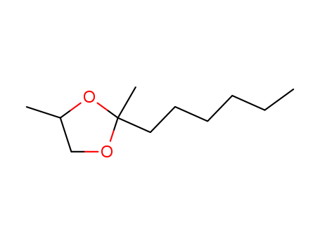 1,3-Dioxolane,2-hexyl-2,4-dimethyl-