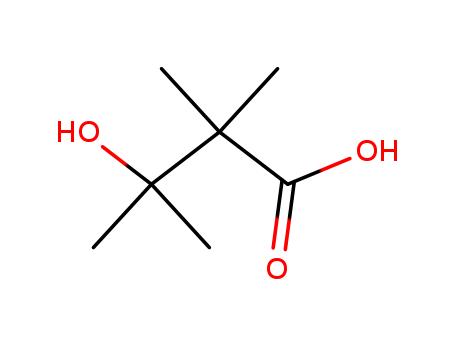 Butanoic acid, 3-hydroxy-2,2,3-trimethyl-