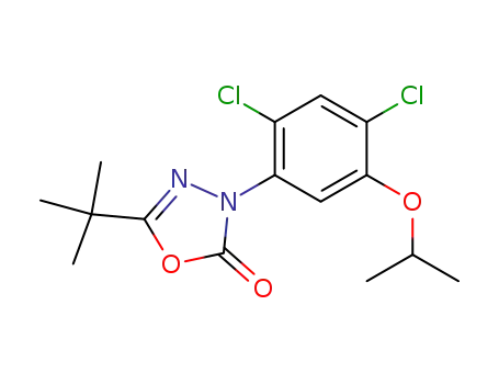 Molecular Structure of 19666-30-9 (Oxadiazon)