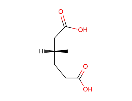 Molecular Structure of 623-82-5 ((+)-3-METHYLHEXANEDIOIC ACID)