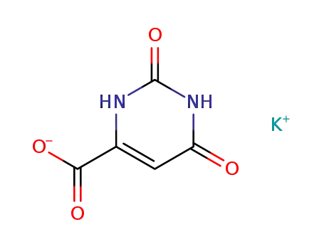Molecular Structure of 24598-73-0 (Potassium orotate)