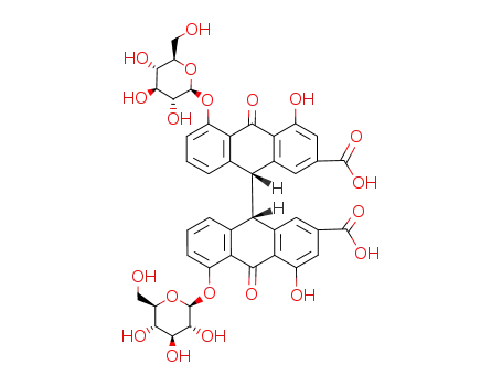 Molecular Structure of 128-57-4 (Sennoside B)
