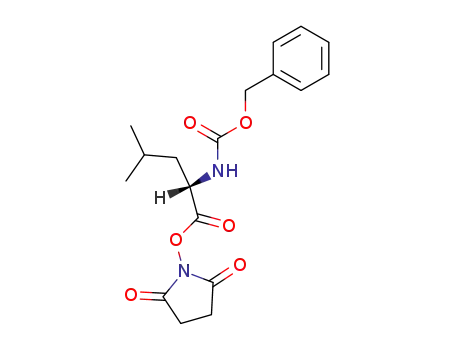 Molecular Structure of 3397-35-1 (Z-LEU-OSU)