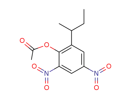 Molecular Structure of 2813-95-8 (DINOSEB ACETATE)