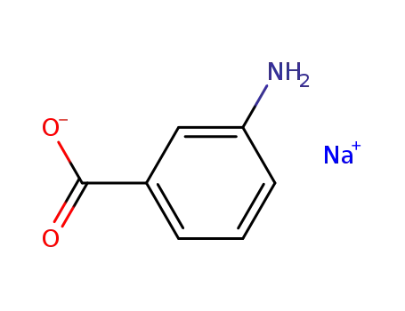 Molecular Structure of 17264-94-7 (3-Aminobenzoic acid sodium salt)