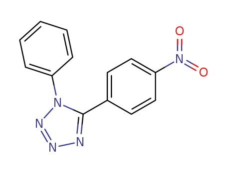 1H-Tetrazole,5-(4-nitrophenyl)-1-phenyl- cas  14213-27-5
