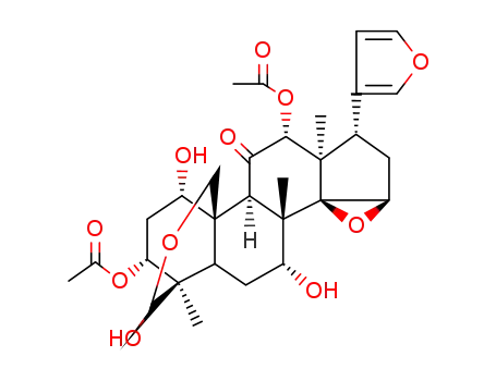 Molecular Structure of 58812-37-6 (Toosendanin)