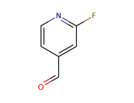 Molecular Structure of 131747-69-8 (2-Fluoropyridine-4-carboxaldehyde)