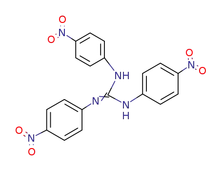 Molecular Structure of 18440-30-7 (Guanidine, N,N',N''-tris(4-nitrophenyl)-)