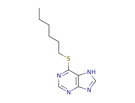 9H-Purine,6-(hexylthio)-