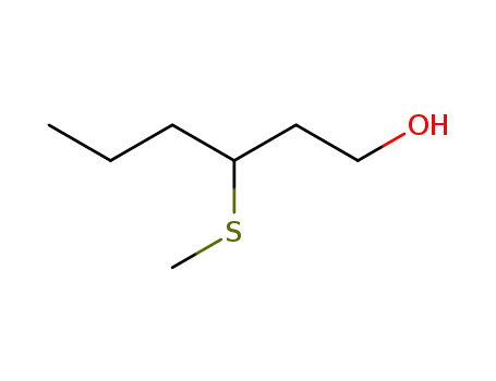 Molecular Structure of 51755-66-9 (3-(Methylthio)-1-hexanol)