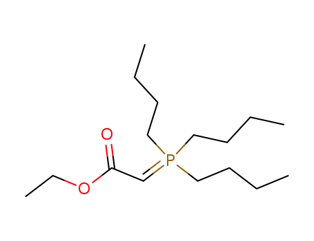 Molecular Structure of 17343-82-7 (tri-n-butyl(ethoxycarbonylmethylene)phosphorane)
