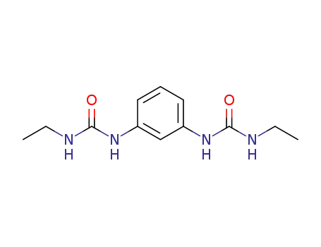 Molecular Structure of 39938-75-5 (<i>N</i>',<i>N</i>'''-diethyl-<i>N</i>,<i>N</i>''-<i>m</i>-phenylene-di-urea)