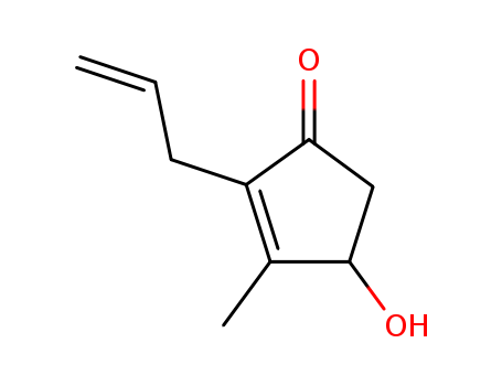 4-Hydroxy-3-methyl-2-(2-propenyl)-2-cyclopentene-1-one