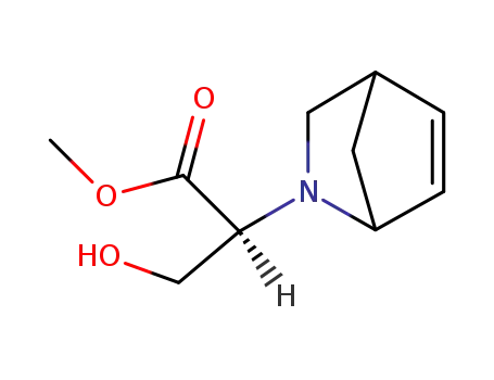 (S)-2-(2-Aza-bicyclo[2.2.1]hept-5-en-2-yl)-3-hydroxy-propionic acid methyl ester