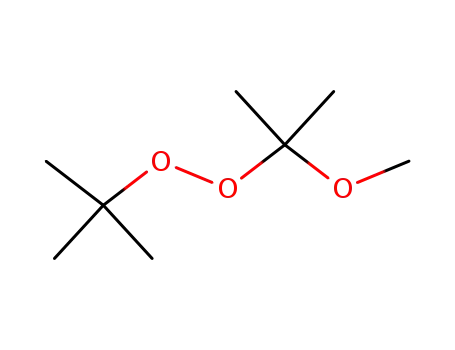 Molecular Structure of 6108-98-1 (Peroxide,1,1-dimethylethyl 1-methoxy-1-methylethyl (9CI))