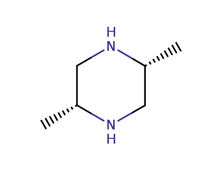 Molecular Structure of 6284-84-0 (CIS-2,5-DIMETHYLPIPERAZINE)