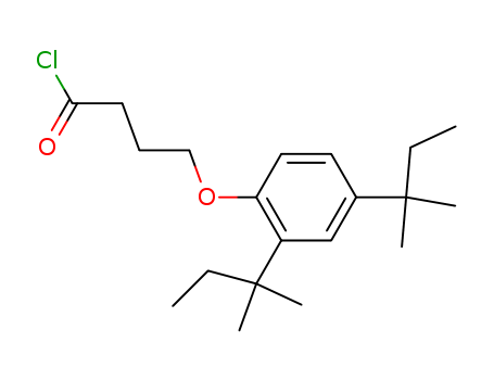 4-[2,4-bis(1,1-dimethylpropyl)phenoxy]butyryl chloride