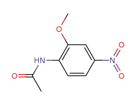 Molecular Structure of 93-27-6 (N-(2-METHOXY-4-NITROPHENYL)ACETAMIDE)