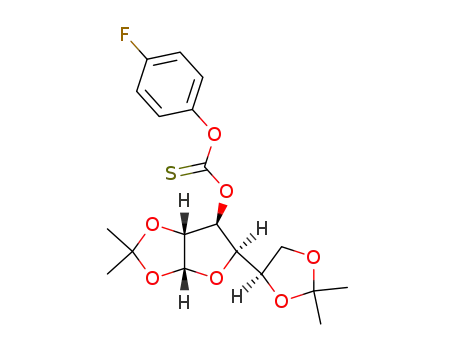 1,2:5,6-di-O-isopropylidene-3-O-(4-fluorophenoxy)thionocarbonyl-α-D-glucofuranose