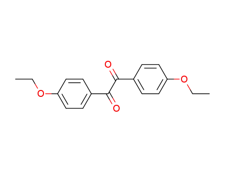 Molecular Structure of 2132-59-4 (4,4''-Diethoxybenzil)