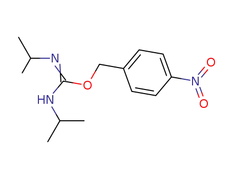 Molecular Structure of 2978-11-2 (O-(4-NITROBENZYL)-N,N'-DIISOPROPYLISOUREA)