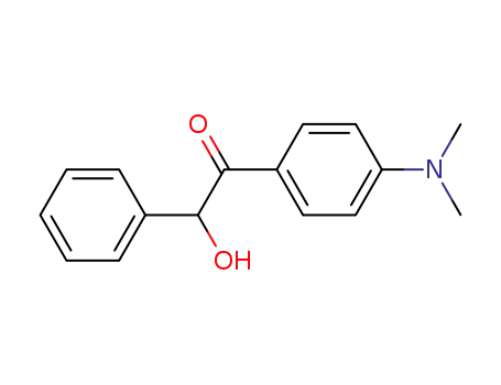 Molecular Structure of 6317-85-7 (4-(DIMETHYLAMINO)BENZOIN)