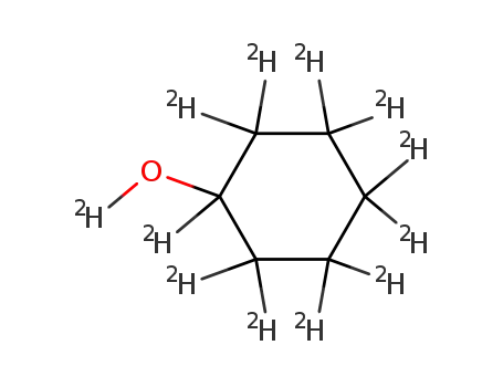 Molecular Structure of 66522-78-9 (CYCLOHEXANOL-D12)
