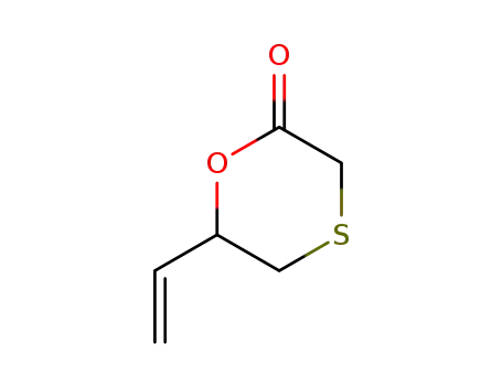 Molecular Structure of 128375-91-7 (1,4-Oxathian-2-one, 6-ethenyl-)