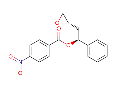 Molecular Structure of 491837-38-8 ((1S,3S)-4-nitrobenzoic acid 2-oxiranyl-1-phenylethyl ester)