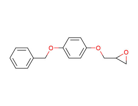 Molecular Structure of 28150-30-3 ([[p-(benzyloxy)phenoxy]methyl]oxirane)